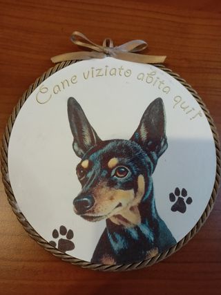 Simpatico quadretto perproprietari cani