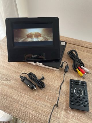 Dvd portatil para coche con funda