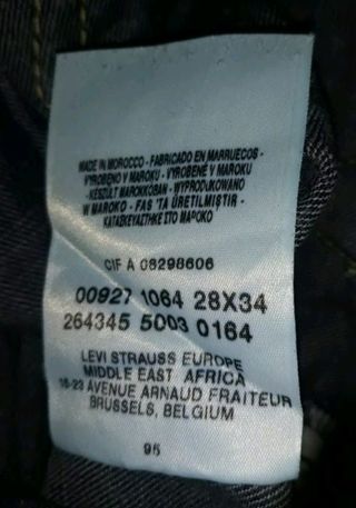 Vaquero Vintage Levis 