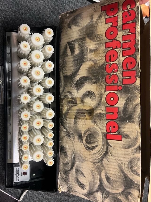 bigodini termici riscaldanti con elettricità