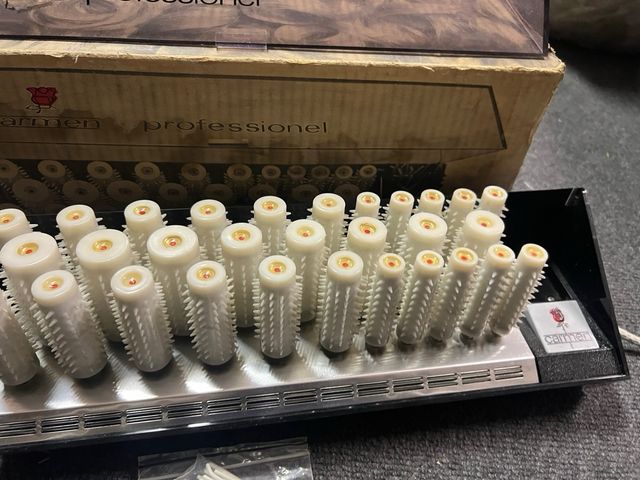 bigodini termici riscaldanti con elettricità