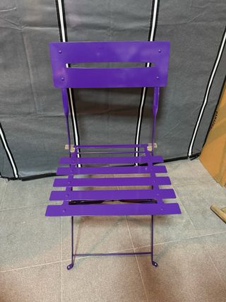 Conjunto mesa y 2 sillas