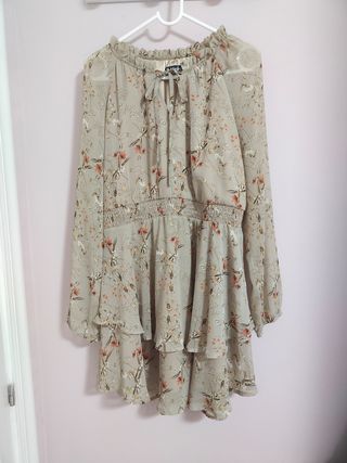 Vestido Allegra K y cinturón 