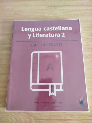 Libro Lengua Castellana y Literatura 2 Bachiller