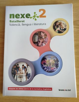 Libro de valenciano Nexe 2 Bachiller