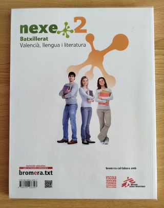 Libro de valenciano Nexe 2 Bachiller