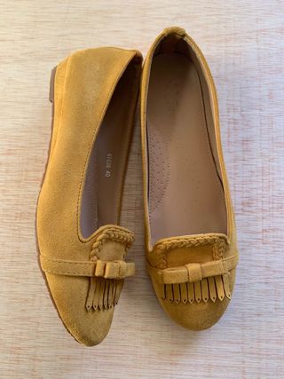 1zapatos bailarinas mujer N° 40