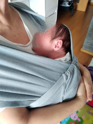 Mochila fular portabebé Caboo Lite