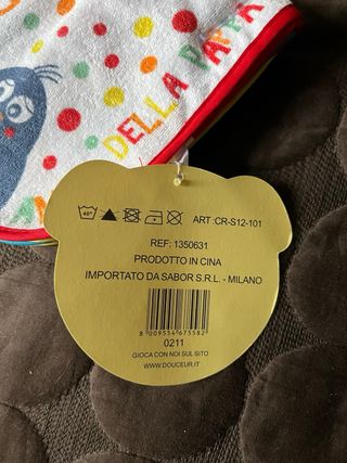 Set 5 bavaglie per neonato