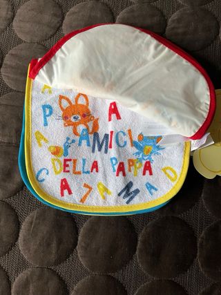 Set 5 bavaglie per neonato