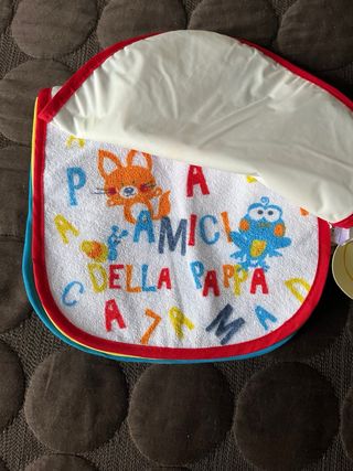 Set 5 bavaglie per neonato