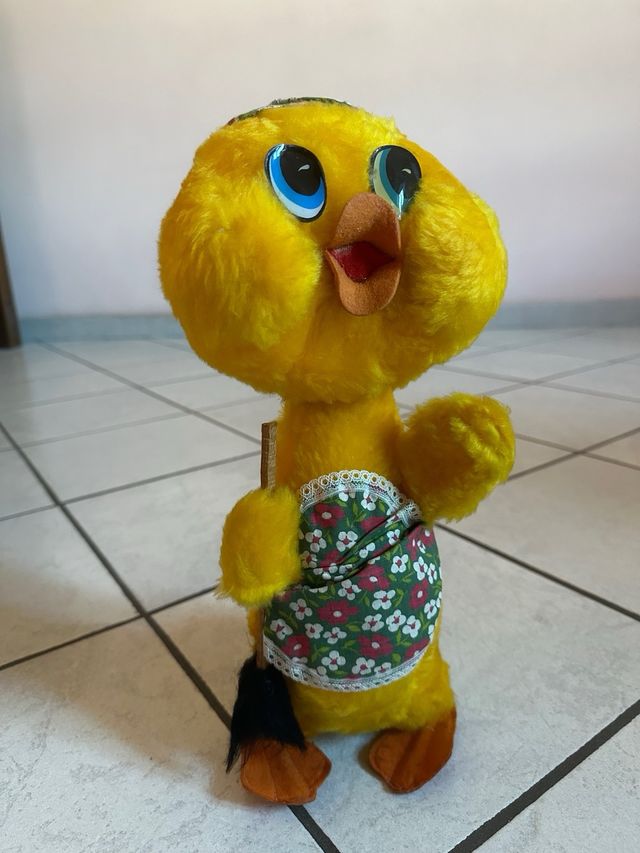 Peluche vintage papera anni 60
