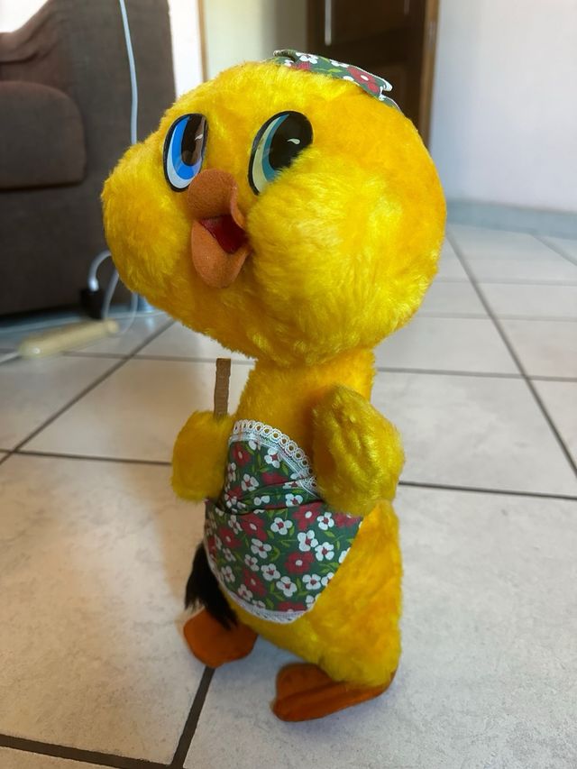 Peluche vintage papera anni 60