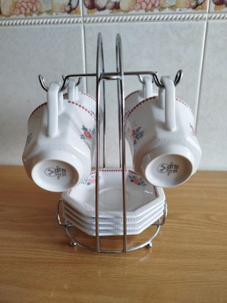Soporte colgador tazas