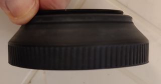 paraluce richiudibile in gomma, diametro da 52mm