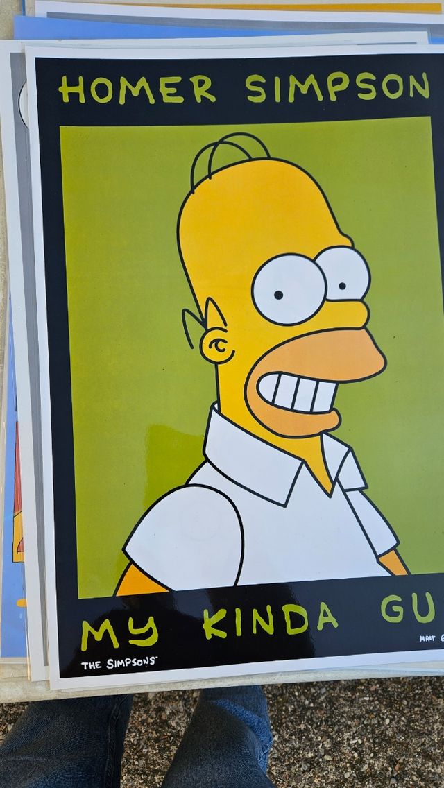 Poster Simpsons misti