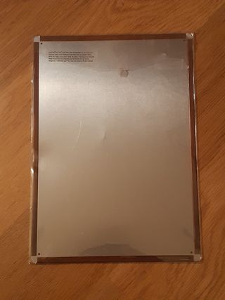 Cuadro cartel metalico publicitario