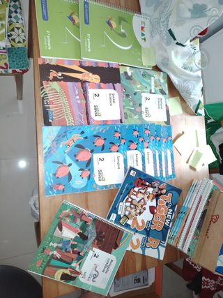 Lote libros Segundo primaria SM
