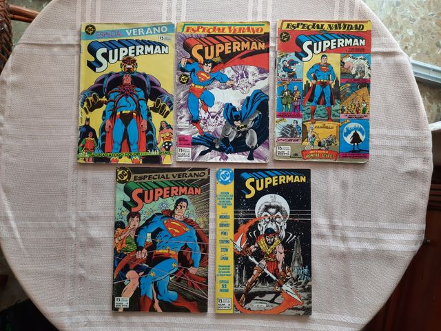 SUPERMAN 5 Especiales + Ladrones Tierra Zinco