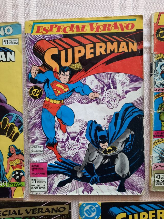 SUPERMAN 5 Especiales + Ladrones Tierra Zinco
