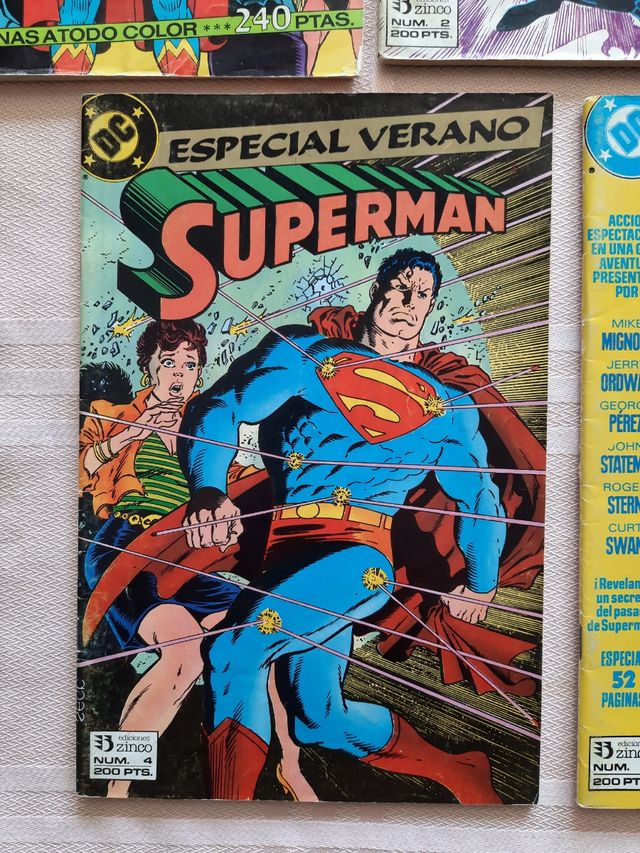 SUPERMAN 5 Especiales + Ladrones Tierra Zinco