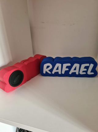 Mealheiro personalizado com nome e cor a escolha