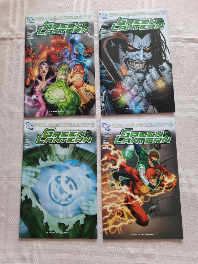 GREEN LANTERN DIA MÁS BRILLANTE DC COMICS 