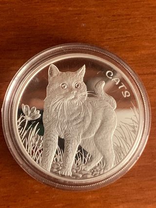 Moneda 1 oz CATS fiji
