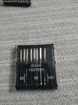 Agujas maquina de coser 🧵