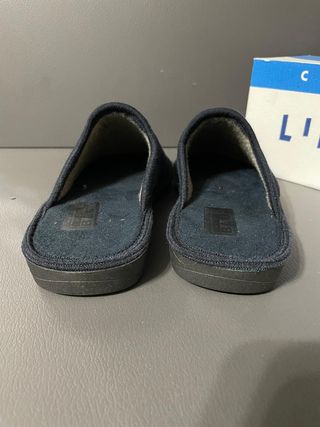 Pantofole invernali uomo blu 38 nuove