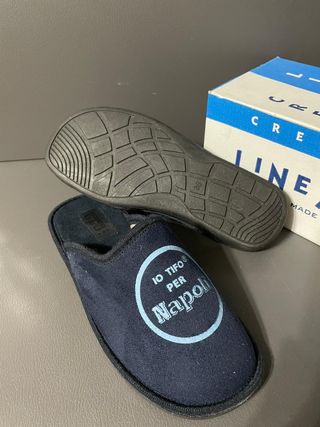 Pantofole invernali uomo blu 38 nuove