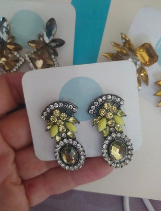 Conjunto 3 pares de brincos