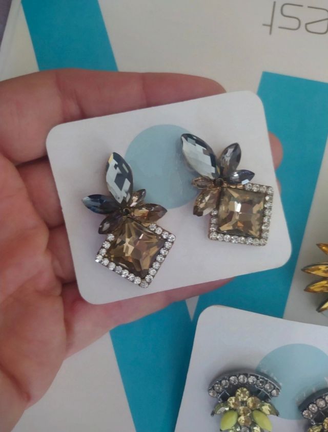 Conjunto 3 pares de brincos