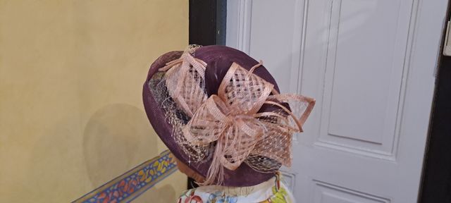 Tocado hecho a mano Cloche sombrero