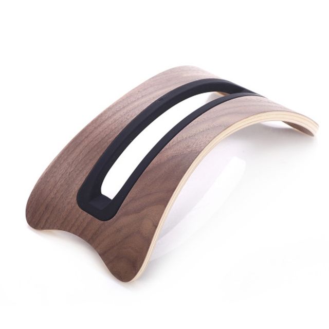 Soporte vertical madera Macbook