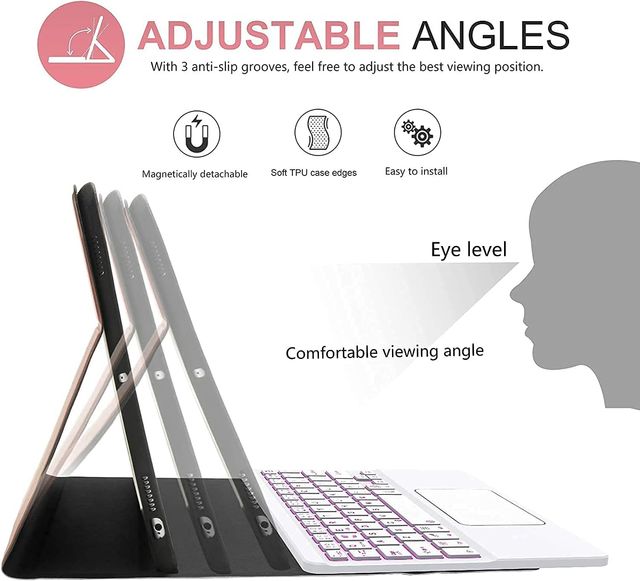 Cover per tastiera IVEOPPE iPad 10.2 9gen air3/10.5pro