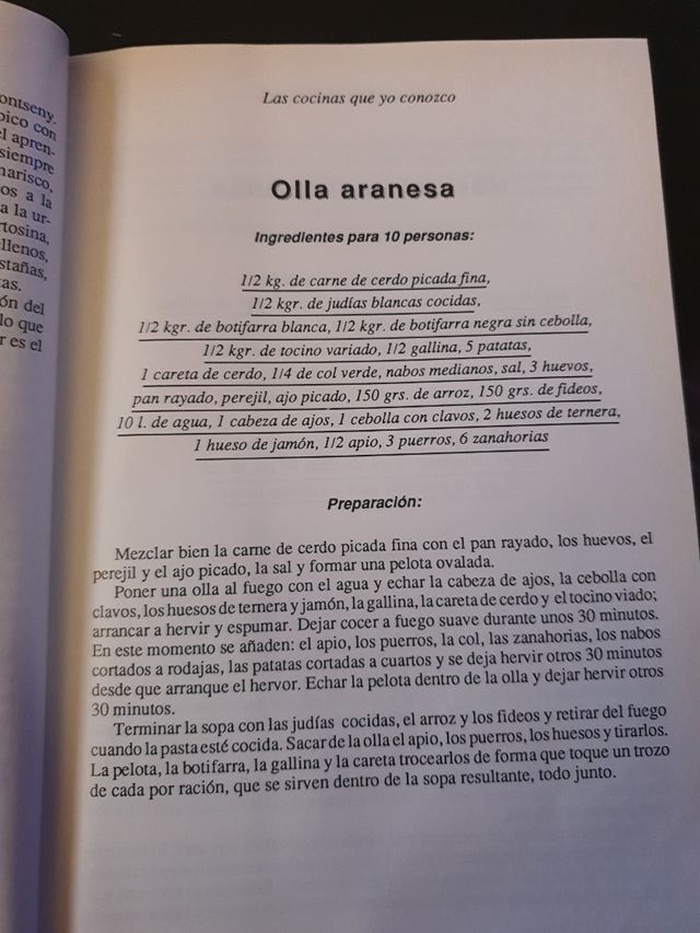 Las Cocinas que yo conozco. Salvador Saiz