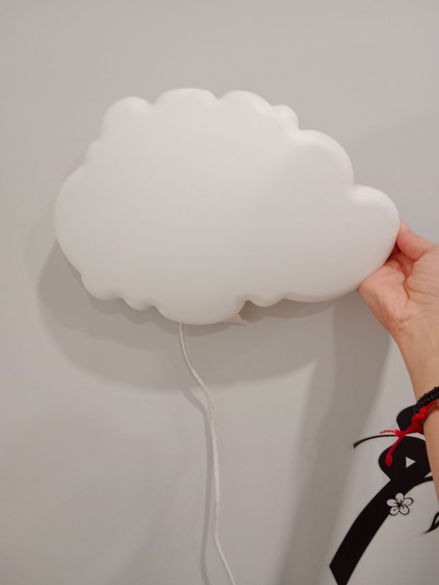Lamparita nube, cuarto infantil