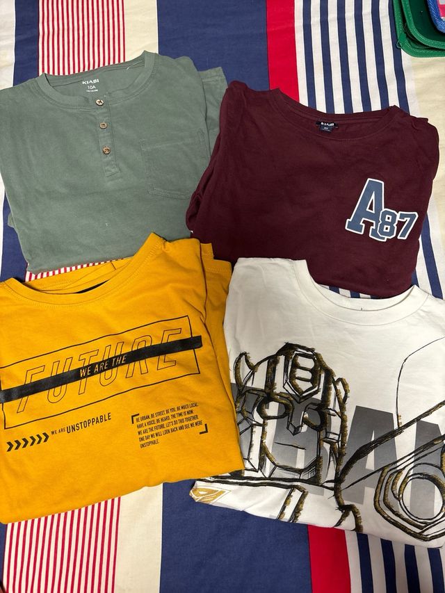 Pack camisetas niño