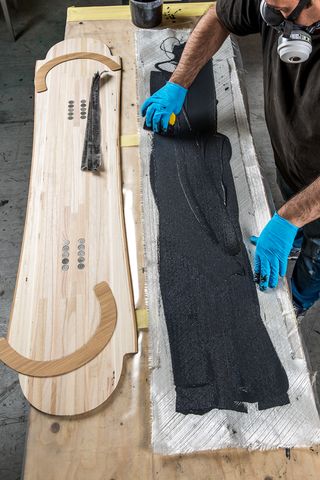 Estupendo snowboard profesional