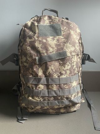 50/55 l mochila militar gris