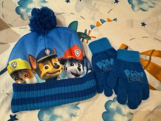 Gorro y guantes Paw Patrol