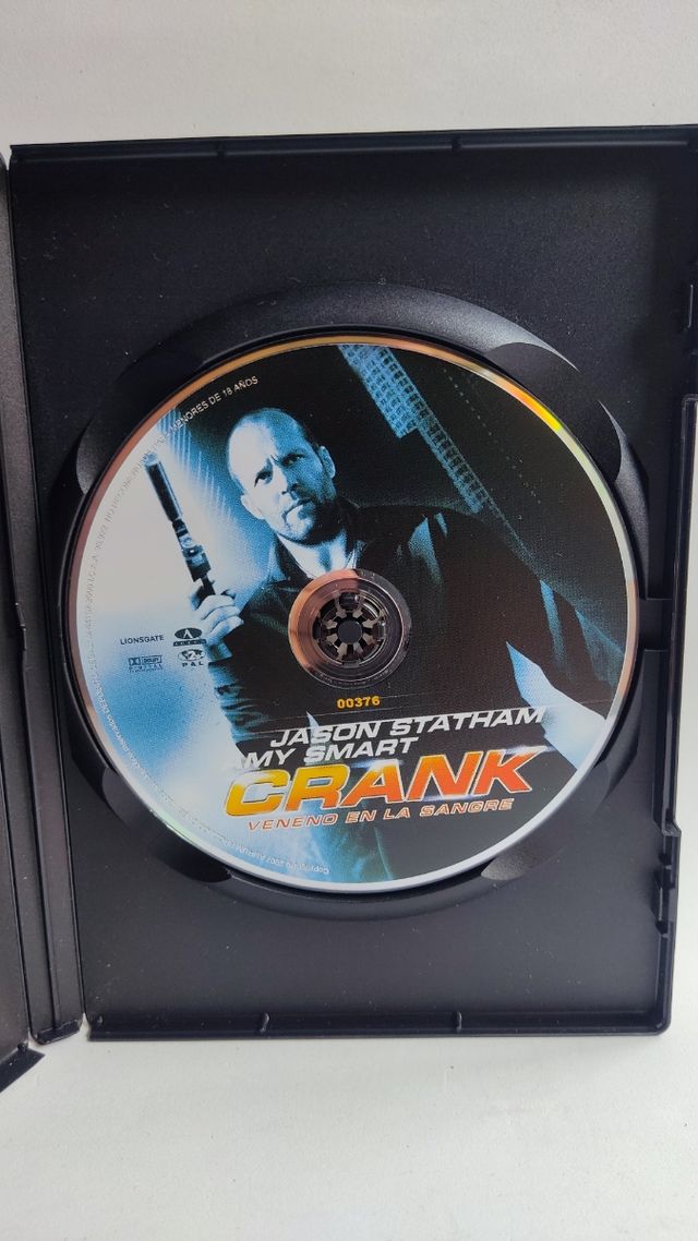 Crank, Veneno en la Sangre dvd