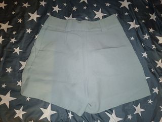 Pantalones de vestir cortos turquesa