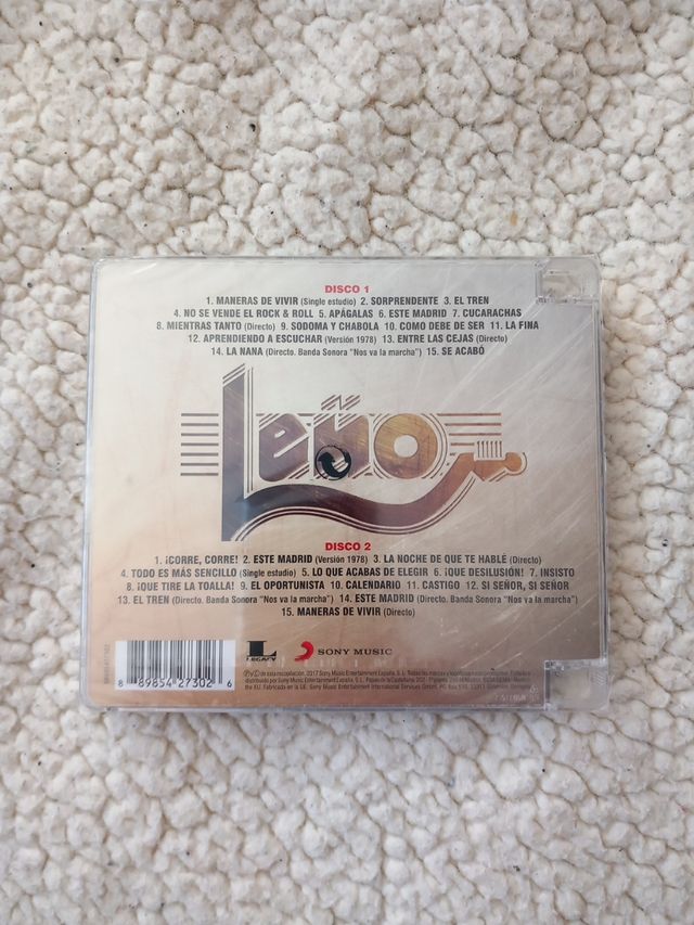 LEÑO esencial leño. 2 Cd. NUEVO!