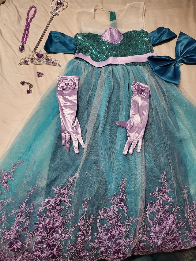 Disfraz de la sirenita