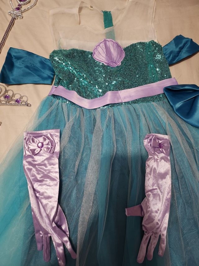 Disfraz de la sirenita