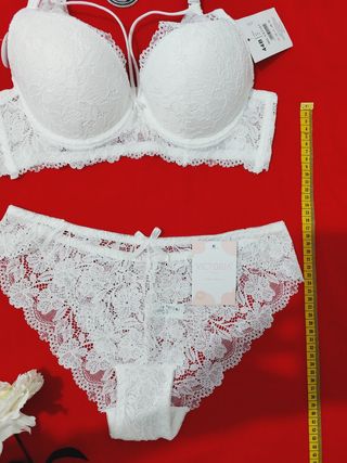 Set Lencería Encaje 110B 🌷 ✨️