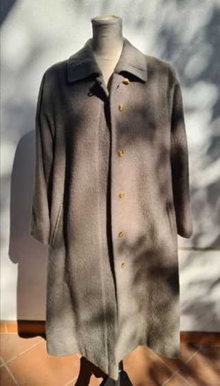 Cappotto lana alpaca 