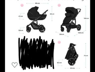 Carro bebe kinderkraft